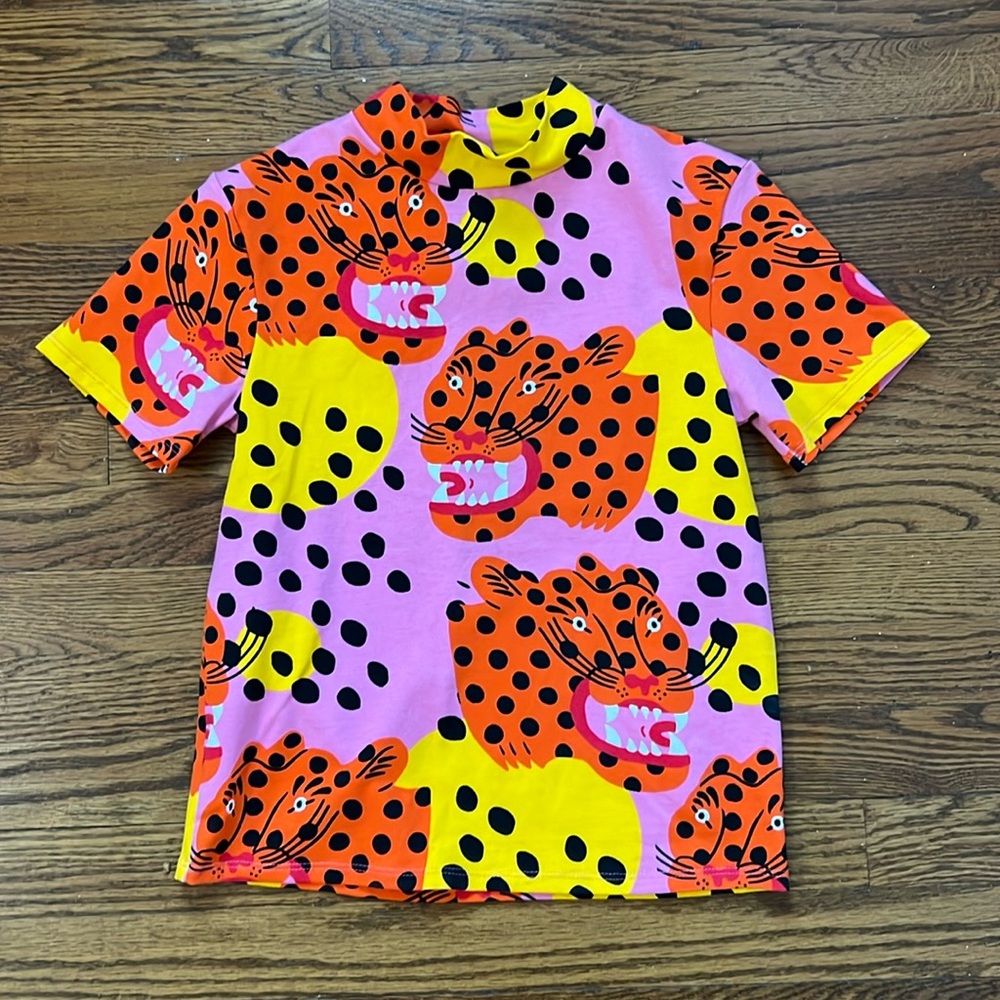 Nooworks Micotti Cats Mock Neck Tee